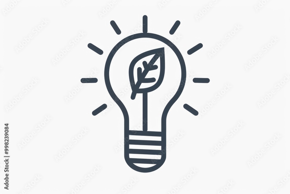 A unique lighting fixture with a leaf inside the bulb, suitable for nature-inspired interior design or environmental-themed projects A unique lighting fixture with a leaf inside the bulb, suitable for nature-inspired interior design or environmental-themed projects