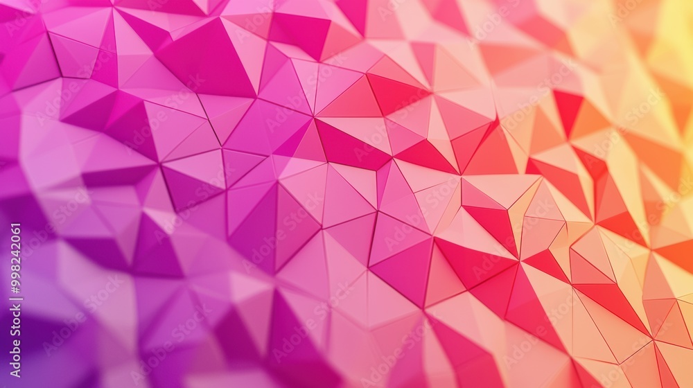 Fototapeta premium Colorful Geometric Abstract Background Design