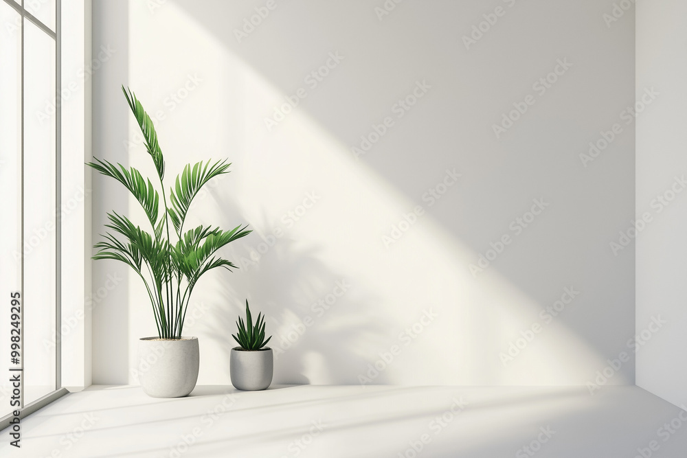Elegant minimalistic interior design mockup Elegant minimalistic interior design mockup