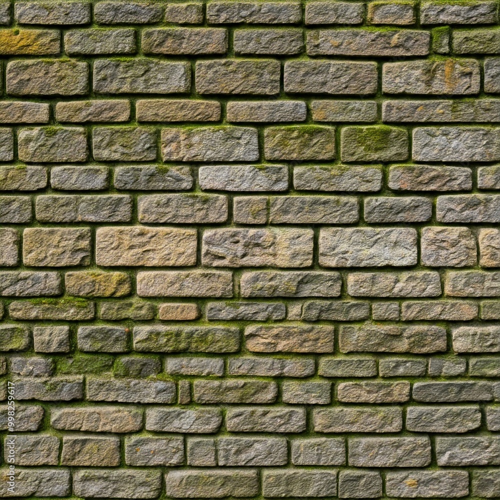 Obraz premium Medieval castle stone brick wall texture