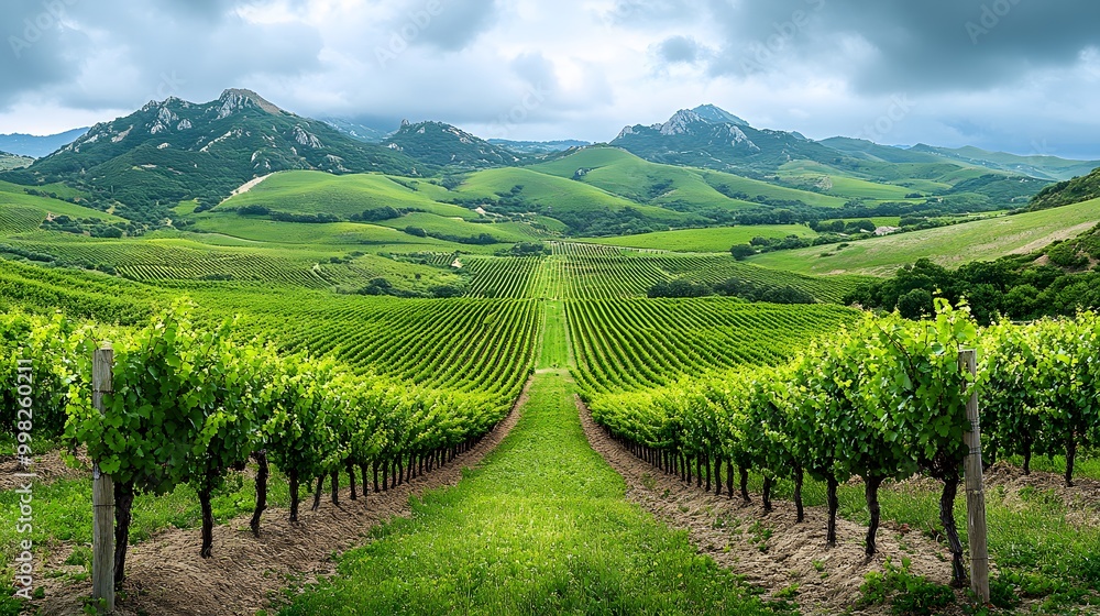 A scenic vineyard tour with tourists tasting wines, walking through grapevines, and enjoying the rustic charm of a countryside winery, relaxing getaway A scenic vineyard tour with tourists tasting wines, walking through grapevines, and enjoying the rustic charm of a countryside winery, relaxing getaway