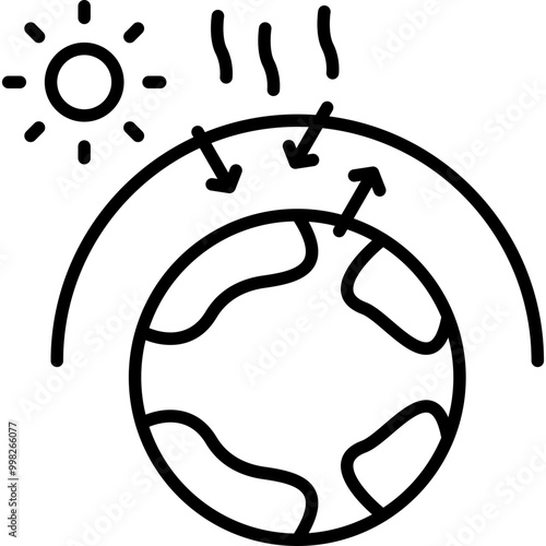 Climate Change Icon