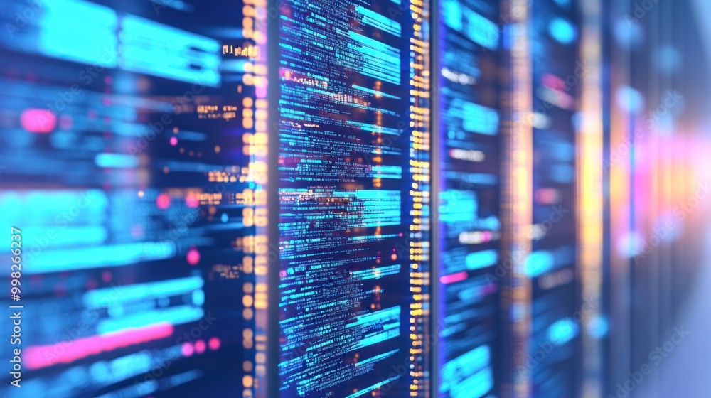 Abstract Digital Data Visualization Abstract Digital Data Visualization