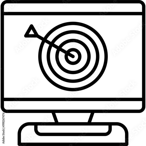 Dart Board Icon