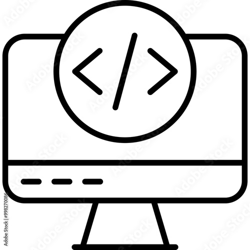 Monitor Screen Icon