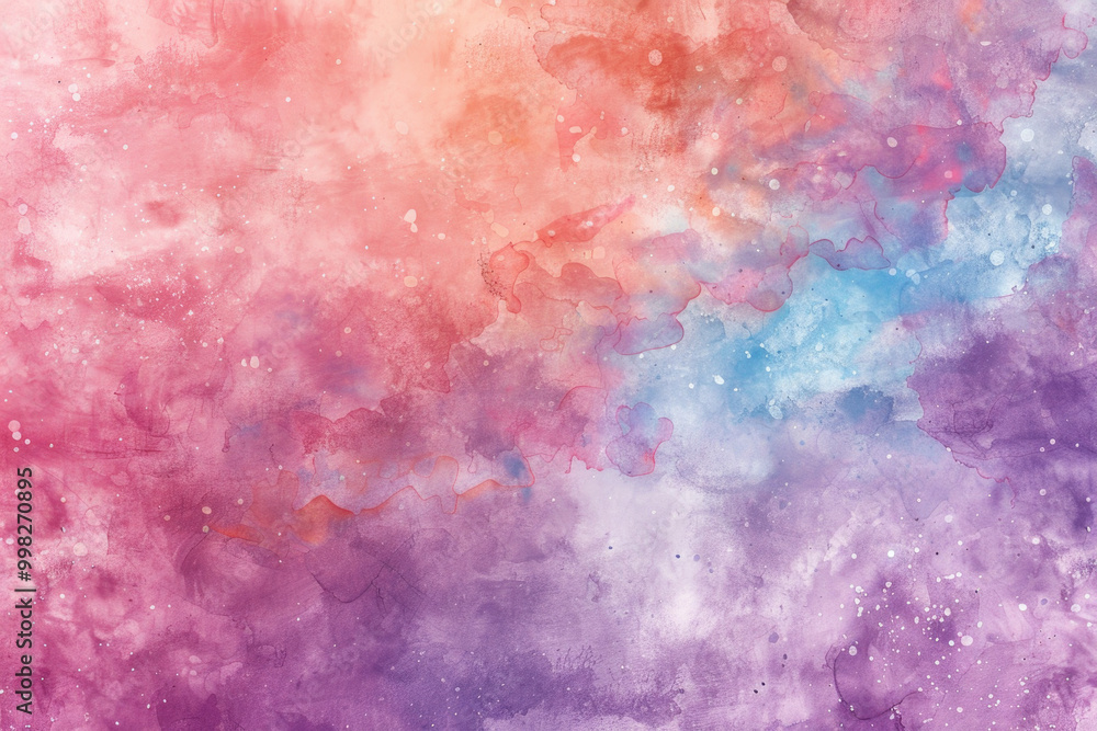 Vibrant Watercolor Gradient Background with Blend of Pastel Hues Vibrant Watercolor Gradient Background with Blend of Pastel Hues