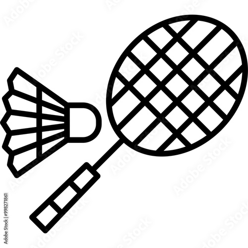 Badminton Icon