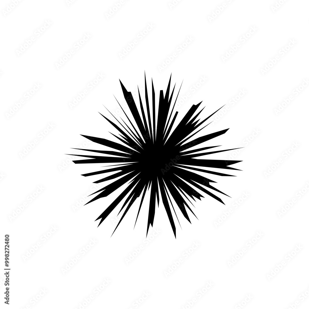 Circular geometric motif. Abstract grayscale op-art element
Circular geometric motif. Abstract grayscale op-art element