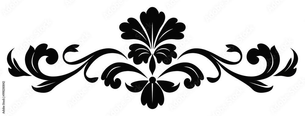 PNG Flower pattern black white. PNG Flower pattern black white.