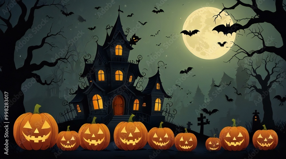 halloween background with pumpkin halloween background with pumpkin