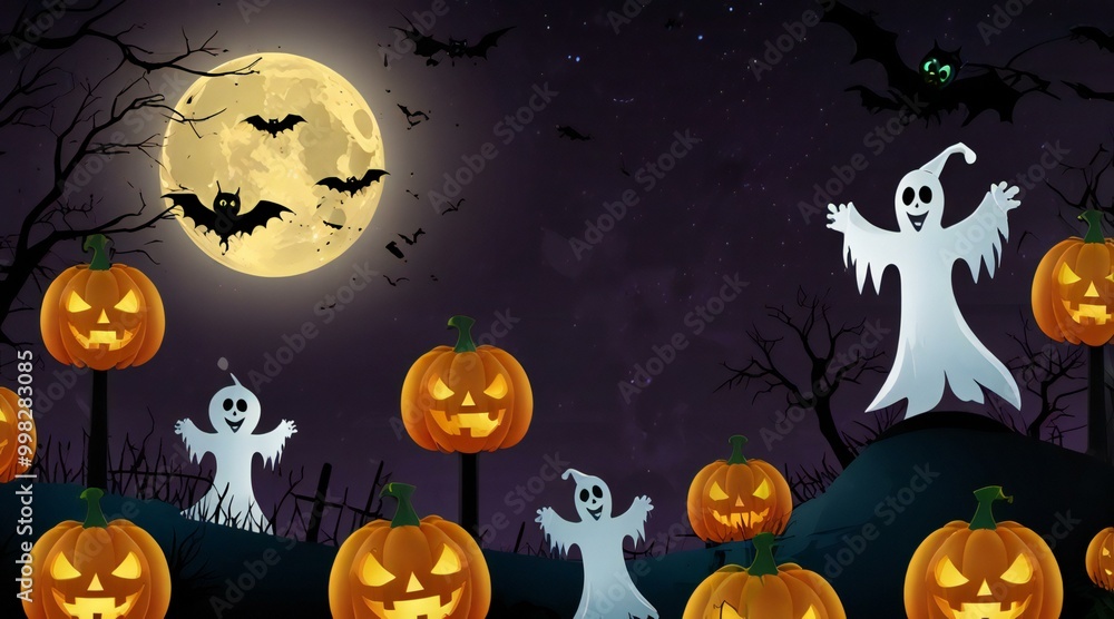 halloween background with pumpkin halloween background with pumpkin