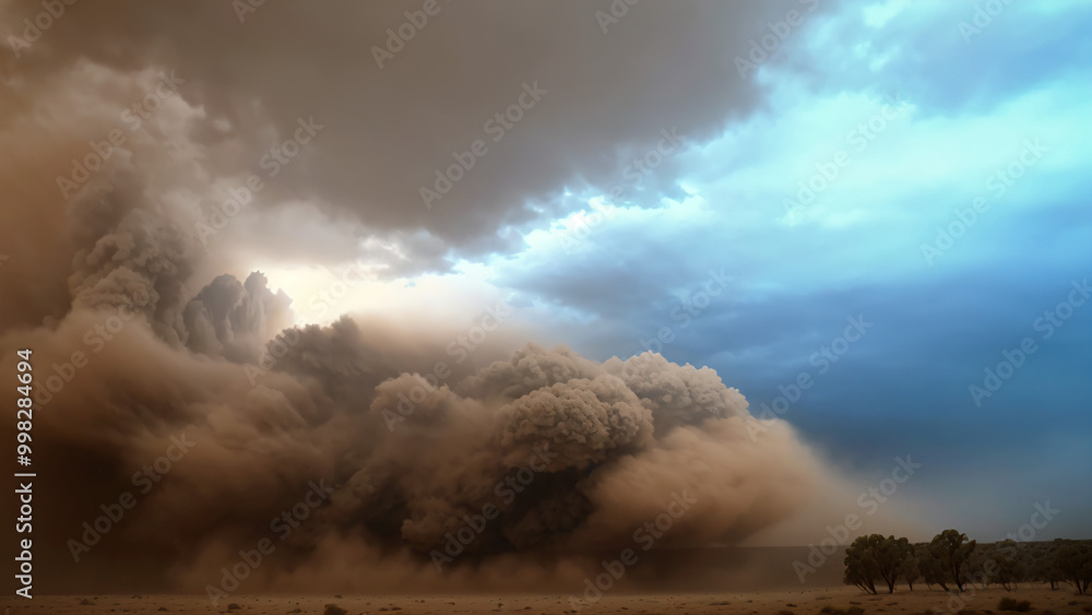 large dust cloud large dust cloud