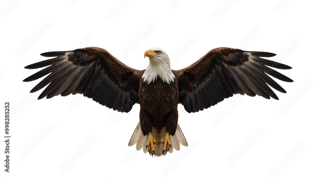 Obraz premium Eagle isolated as a transparent PNG file