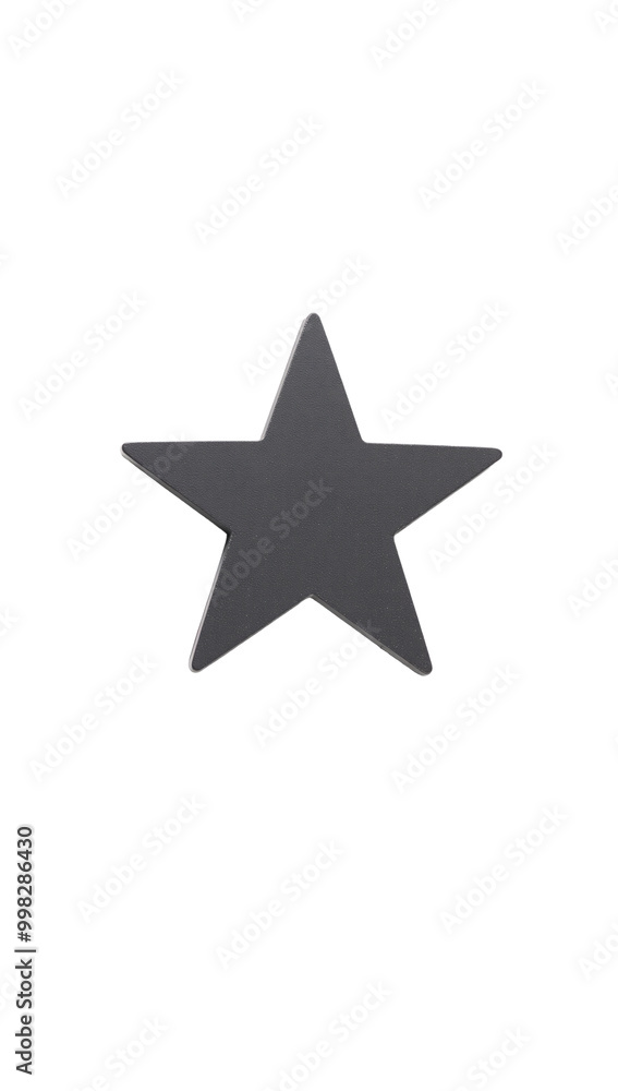 Obraz premium Star with transparent background as an isolate PNG file