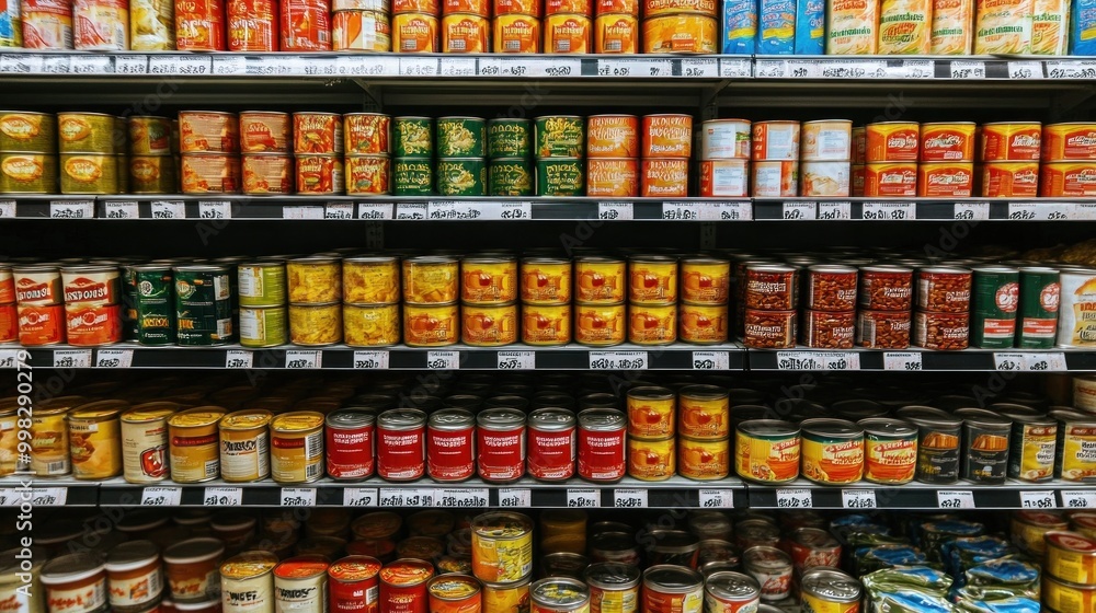 Grocery Store Shelf Grocery Store Shelf