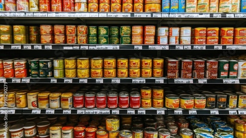Wallpaper Mural Grocery Store Shelf Torontodigital.ca