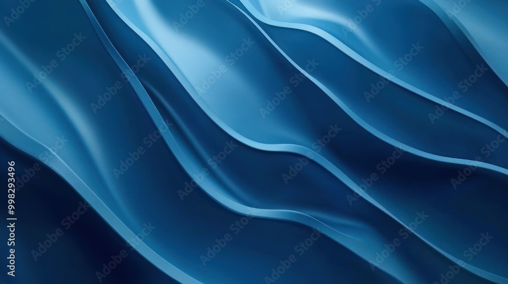 Abstract Blue Waves Abstract Blue Waves