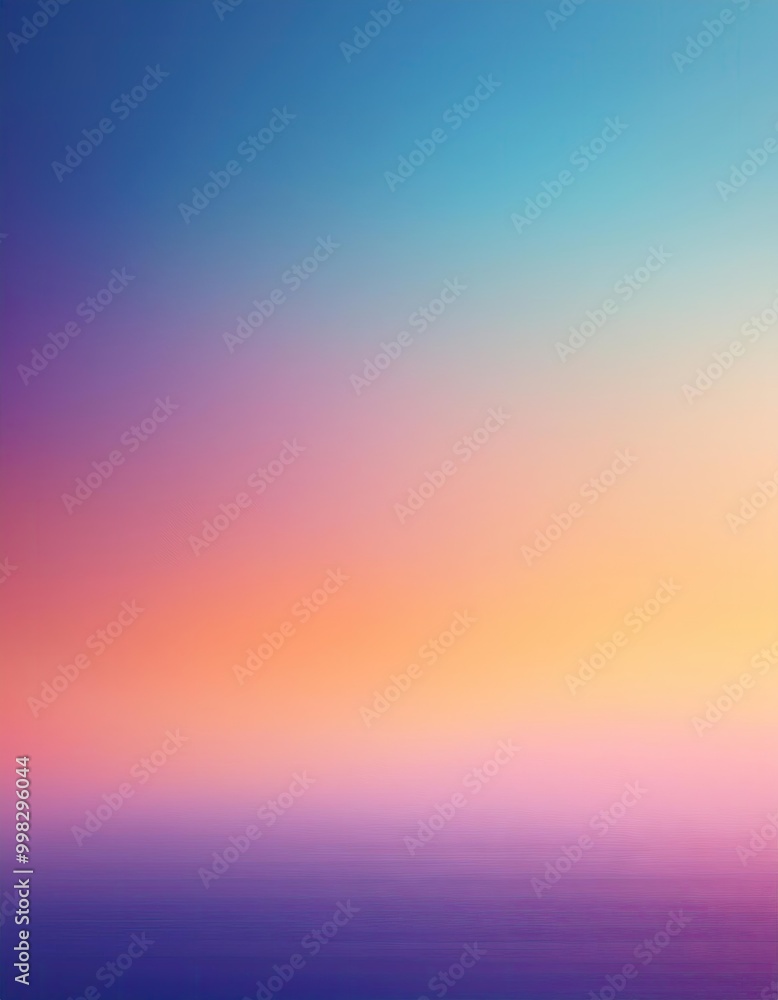 Blurred sunset sky in soft colors Blurred sunset sky in soft colors