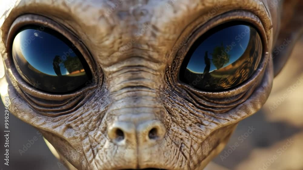 Close-up of an Alien Creature Close-up of an Alien Creature