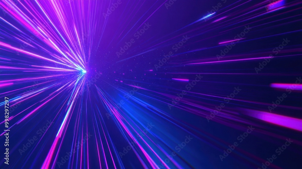 Obraz premium Abstract Light Streaks
