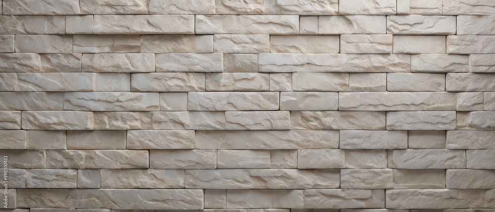 Obraz premium White Brick Wall Texture