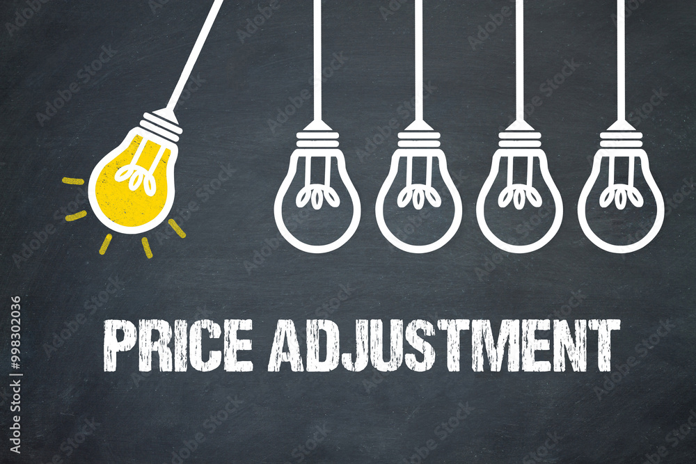 Fototapeta premium Price adjustment!