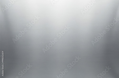 closeup view of a stainless steel surface, showcasing its distinctive texture and sheen photo