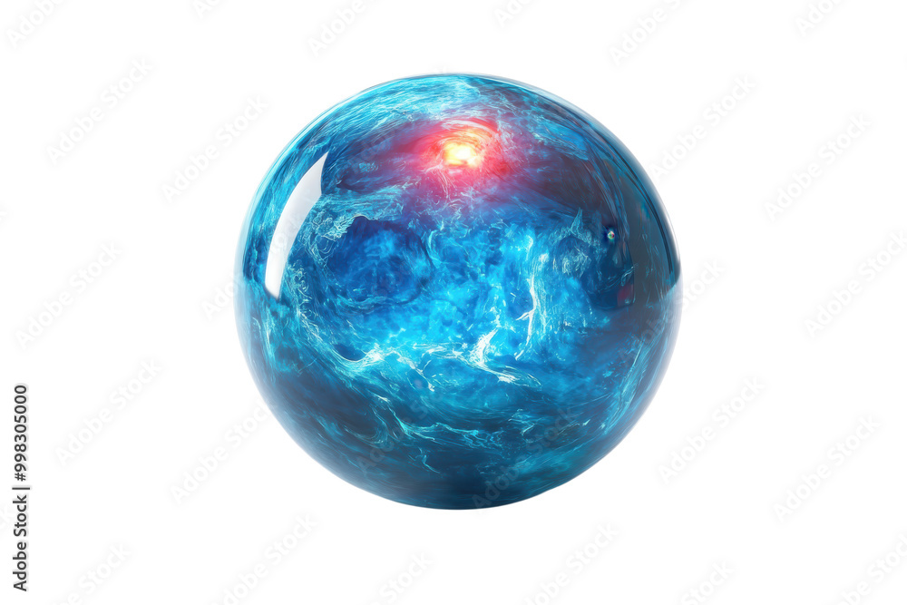 Glowing blue abstract sphere design transparent background Glowing blue abstract sphere design transparent background