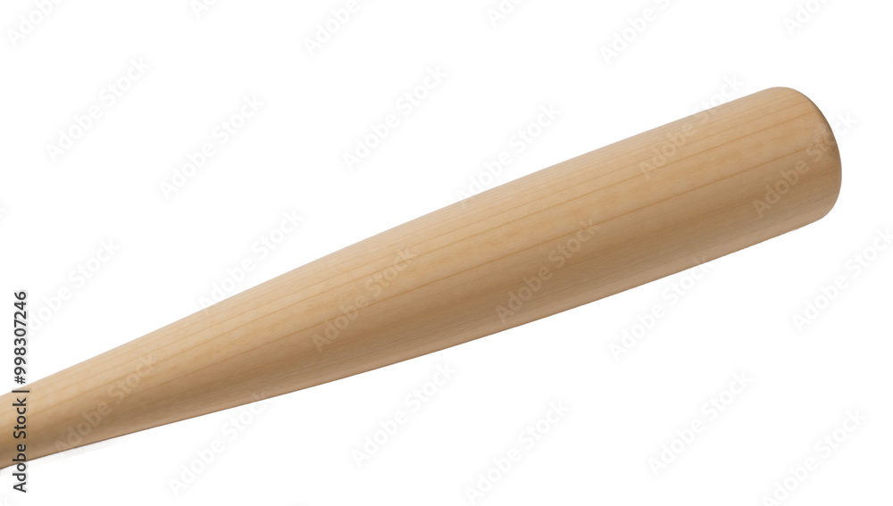 Baseball bat depicted against a transparent PNG background Isolated and plainly visible without distractions or additional elements Baseball bat depicted against a transparent PNG background Isolated and plainly visible without distractions or additional elements
