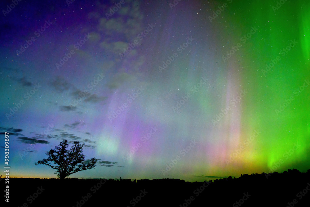 Northern lights in Latvia Northern lights in Latvia