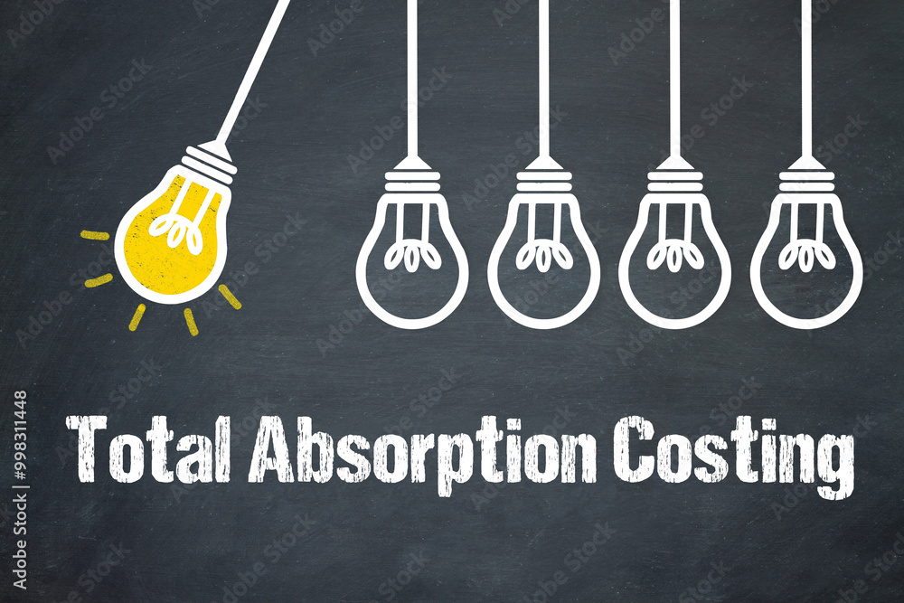 Fototapeta premium total absorption costing!