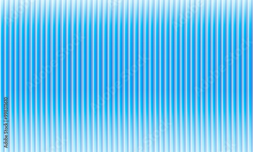 Vector ribbed glass texture background. Blue  ribbed glass. Mesh gradient. acrylic ribbed bath surface. Reeded glass background semitransparent overlay. Bath wall window