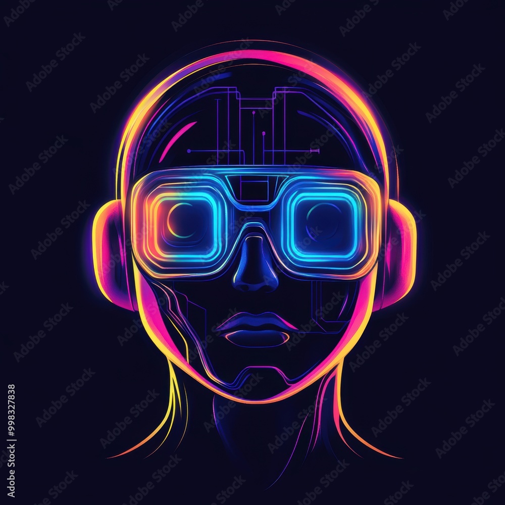 Eye-catching AI logo featuring modern aesthetics and design Eye-catching AI logo featuring modern aesthetics and design