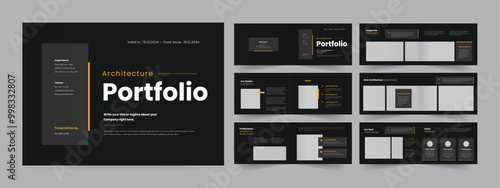  Landscape Architecture Portfolio Design, Portfolio Design, Architecture Portfolio, Interior Portfolio Template 