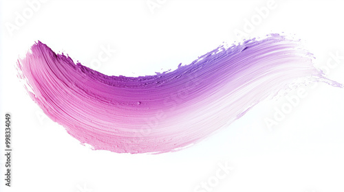 Dynamic Purple and Pink Brushstroke with Sharp Edge Details photo