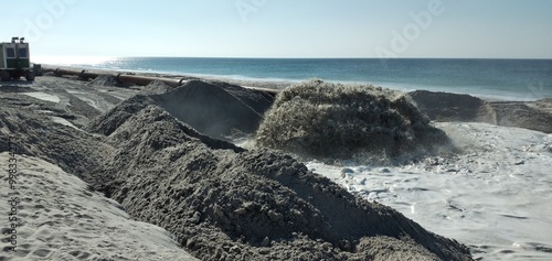 Sandaufspülung, Weststrand, List auf Sylt photo