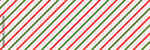 Candy cane Christmas seamless pattern background vector illustration
