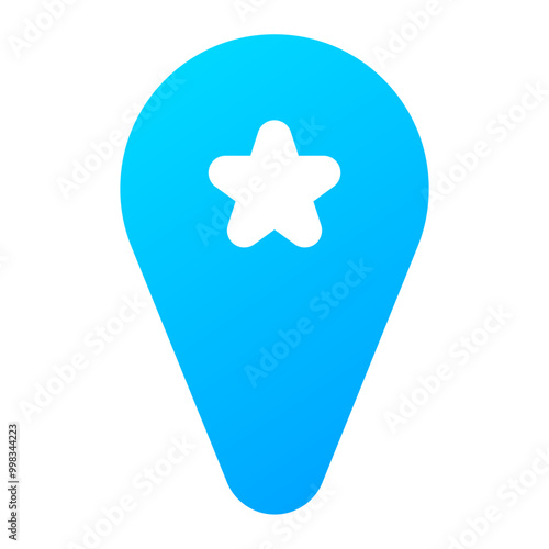 Pin icon. pin, favorite place, location, map, placeholder, marker. Vector icon illustration