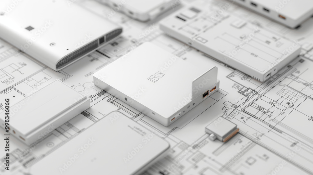 Portable external hard drives for backing up and storing architectural project files