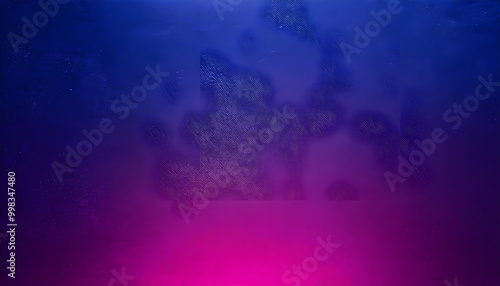 Dark blue vibrant magenta pink purple grainy background, noisy texture colorful web banner backdrop design