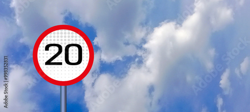 speed limit sign