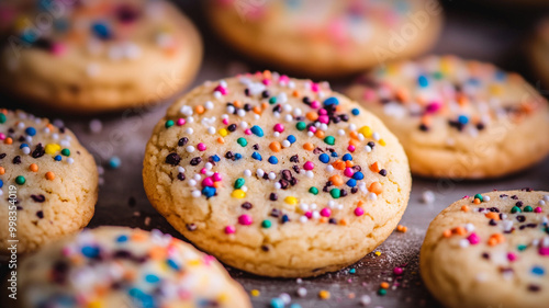 Celebrate National Cookie Day with colorful sprinkle cookies baked to perfection today