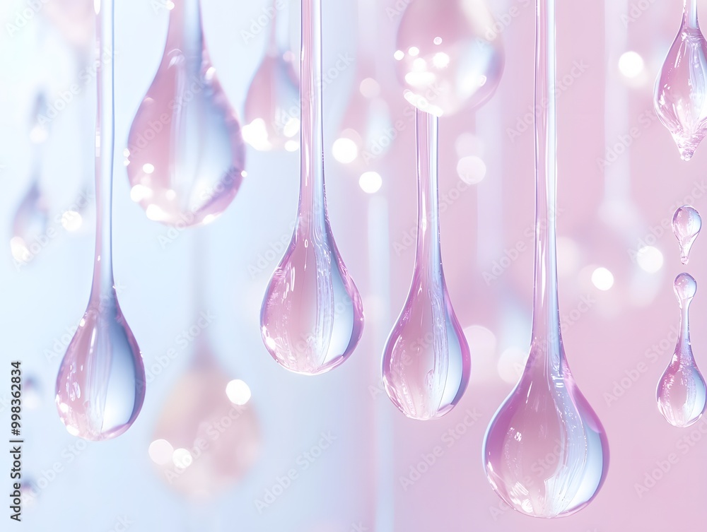 Droplets of Rich Serum on a Soft Background Droplets of Rich Serum on a Soft Background