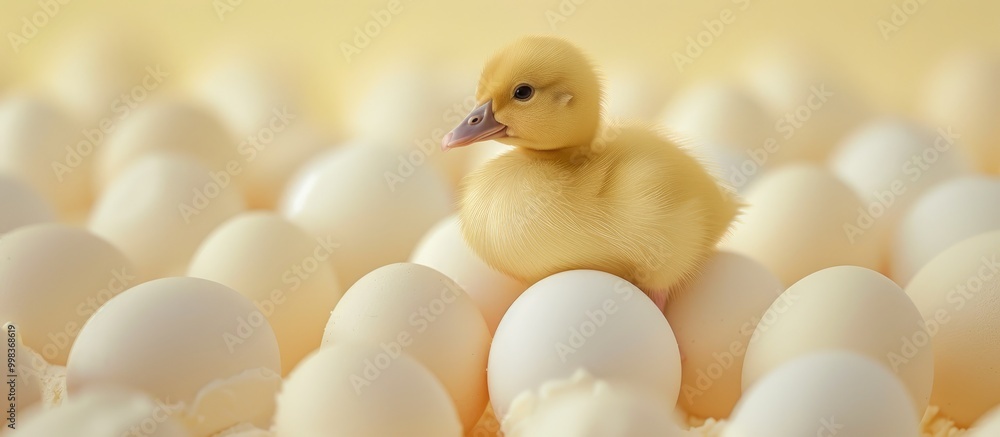 Egg Duck White Yellow Egg Duck White Yellow
