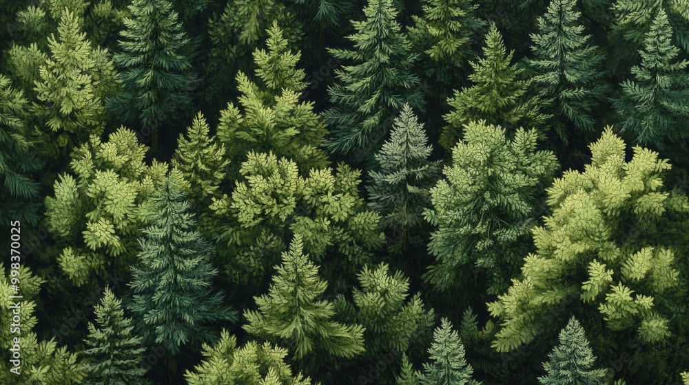lush pine forest in the height of summer. lush pine forest in the height of summer.