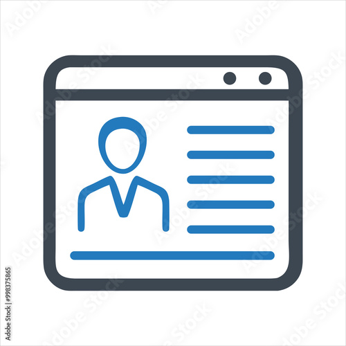 Journalist icon. Business seminar. Conference. Hand up. Question icon