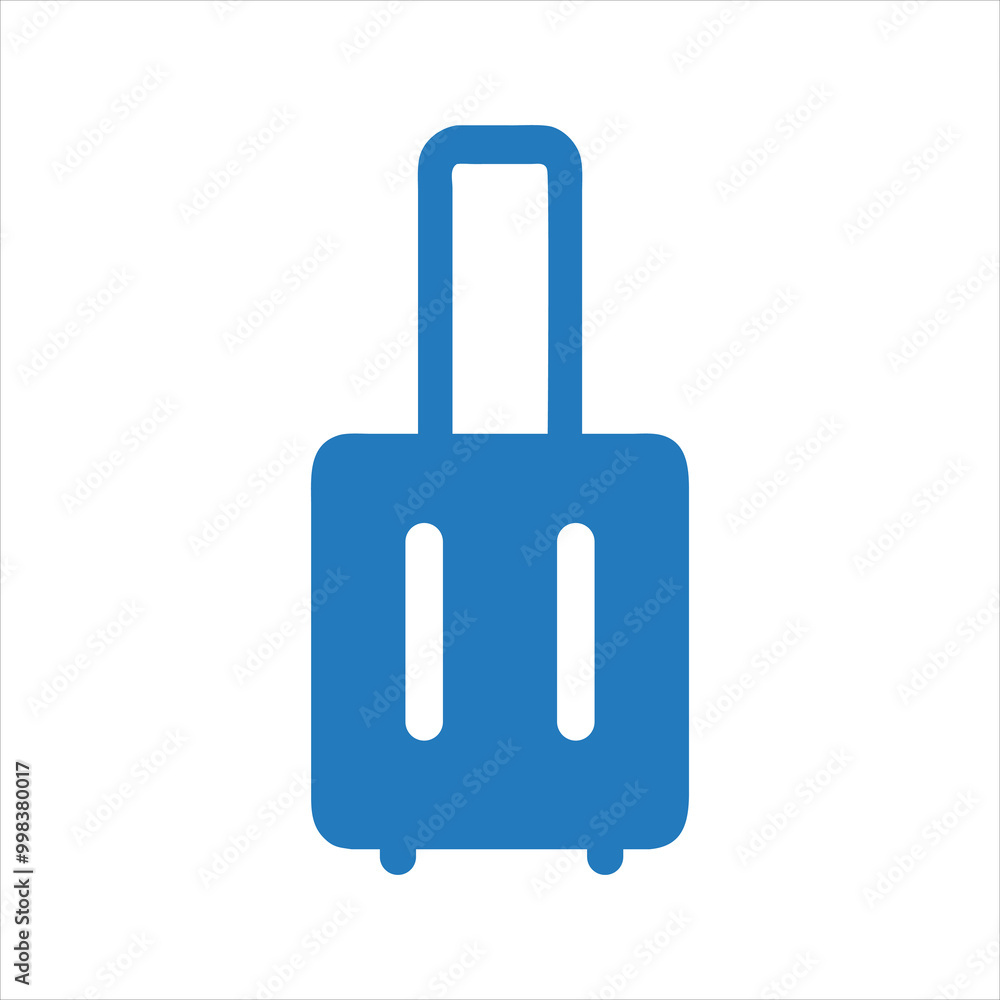 Journey bag icon. Travel suitcase icon Journey bag icon. Travel suitcase icon