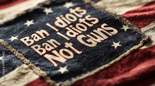 Political Fabric Art