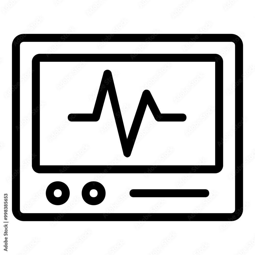 heart monitor icon heart monitor icon