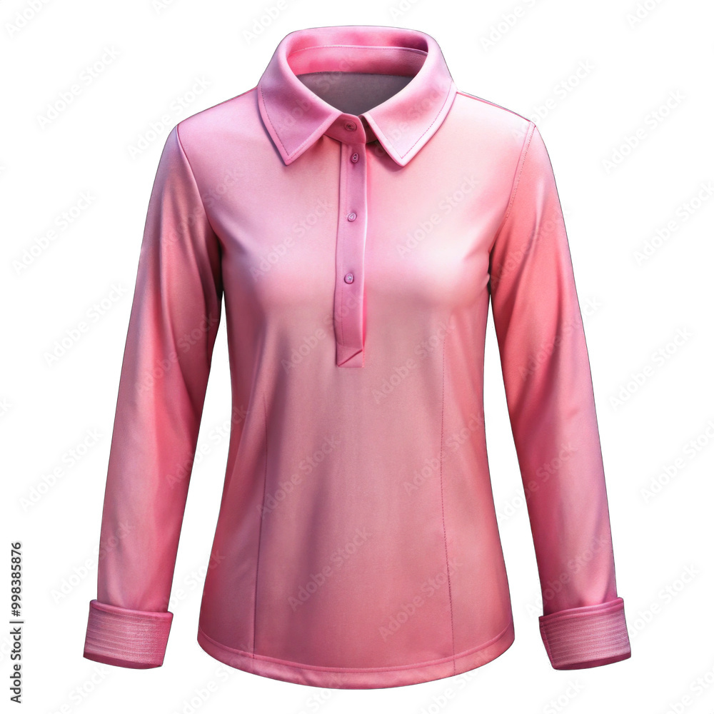 Elegant women pink shirt isolated on transparent background cutout PNG Elegant women pink shirt isolated on transparent background cutout PNG